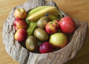 Teakhouten fruitschaal | Puurteak - Puurteak
