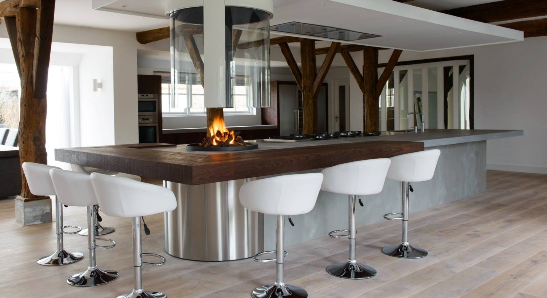 Moderne houten keukens van JP Walker