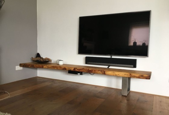 Boomstam tv-plank | Woodindustries - Woodindustries