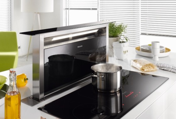 Miele DownDraft afzuiging voor het kookeiland - Miele