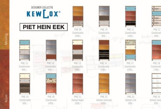 Kastenlijn van Piet Hein Eek en Kewlox - 