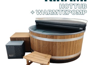 Kirami hottub met warmtepomp - Hottub Select