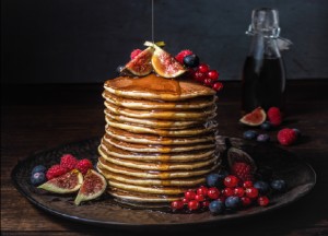 American Pancakes recept rechtstreeks op de kookplaat