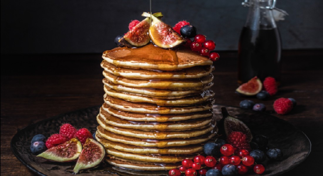 American Pancakes recept rechtstreeks op de kookplaat