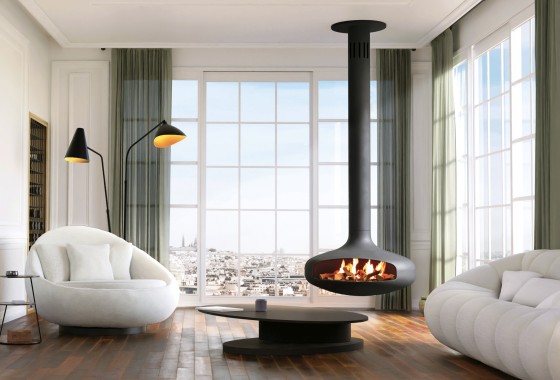 Domofocus bio-ethanol haard - Focus