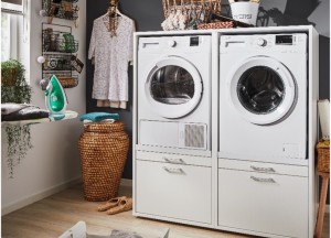 Ruimtebesparende wasmachinekast | Wastoren.nl - 