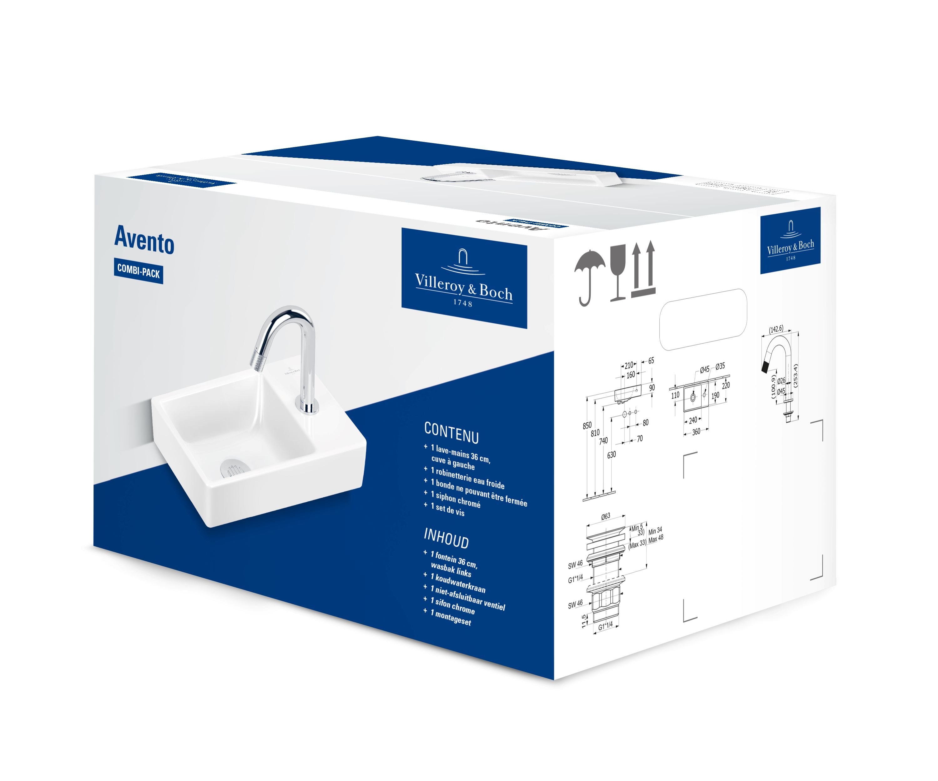 Nieuw: fonteinpack | Villeroy & Boch