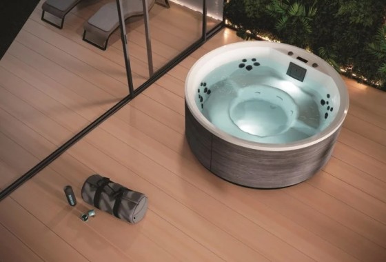 Luxe thuis spa met Novellini minizwembad - Novellini Outdoor