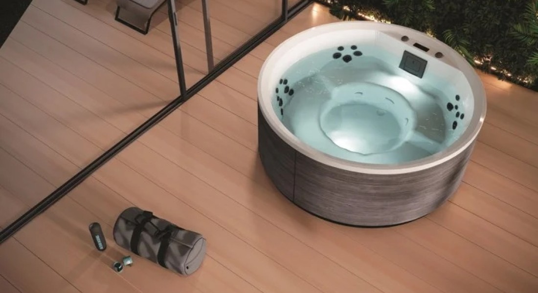 Luxe thuis spa met Novellini minizwembad