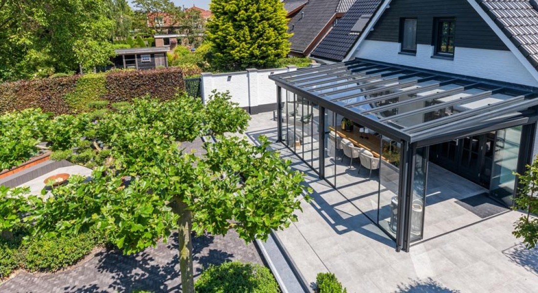 Luxe tuinkamer in droomtuin