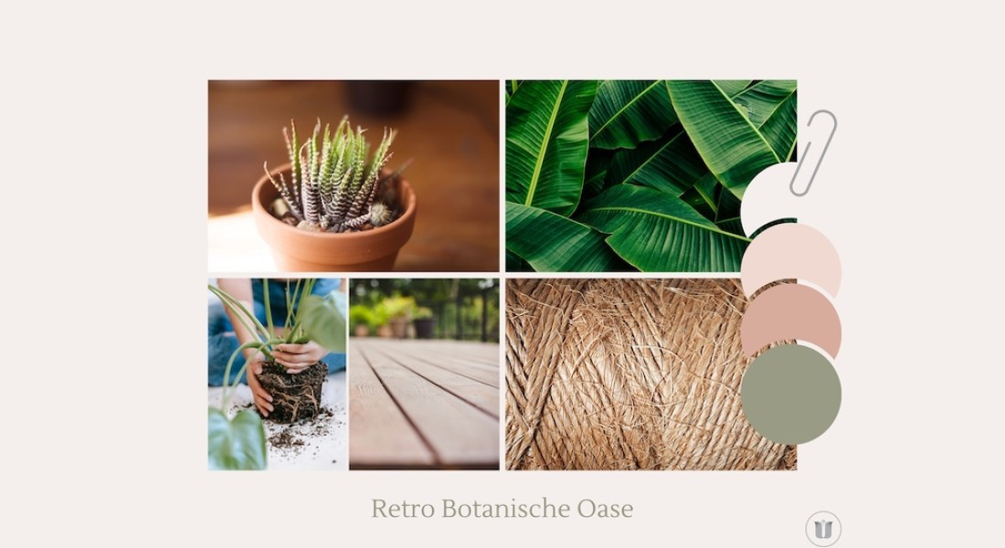 Moodboard Monday: Retro Botanische Oase