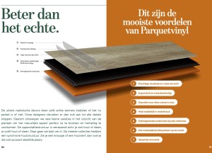 PVC vloeren met de pracht van hout | Parquetvinyl