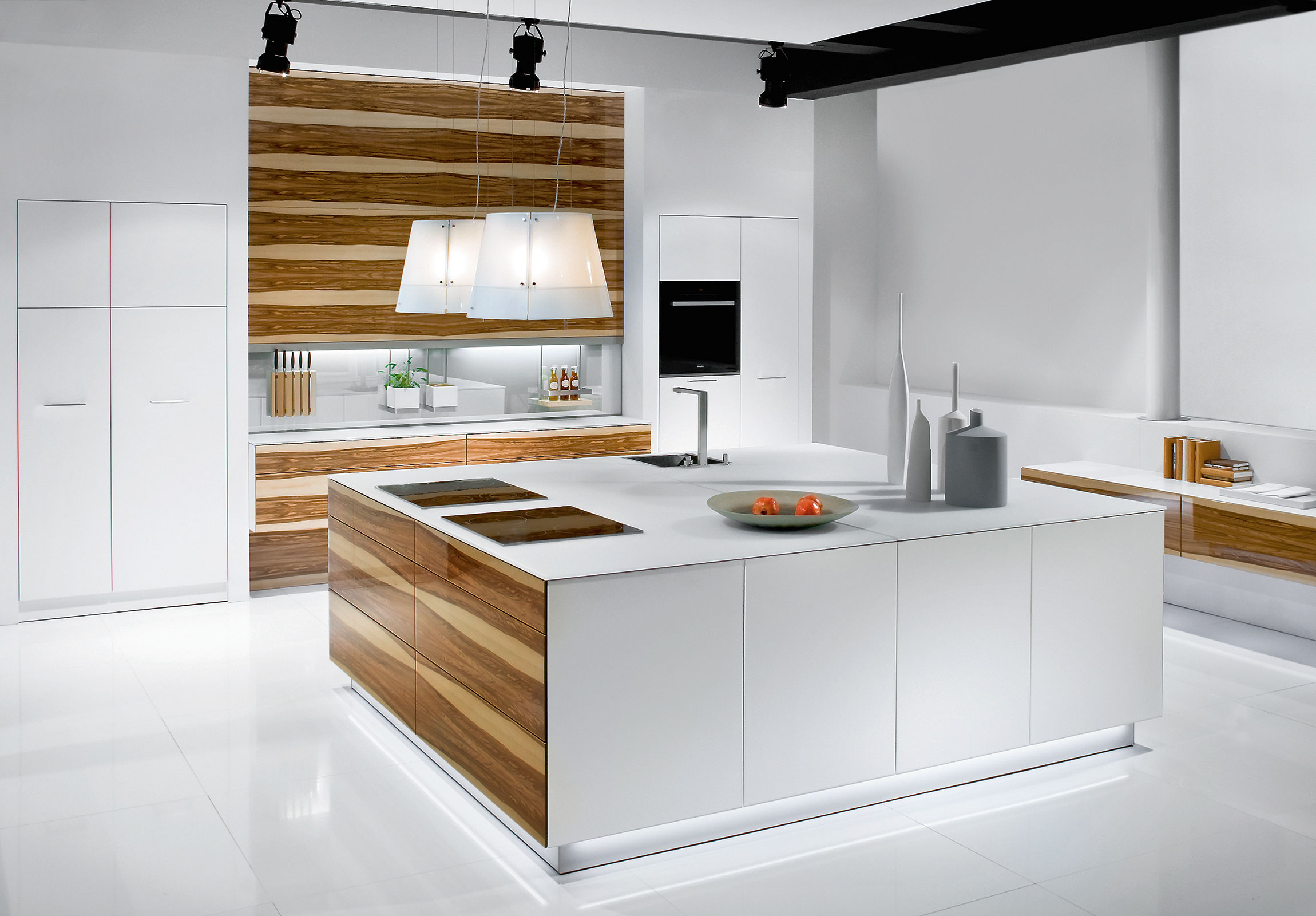 Witte keuken met hout | Kitchen Lab Amsterdam