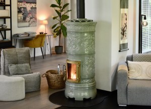 Rondò: klassieke houtkachel met Italiaanse elegantie - Art of Fire