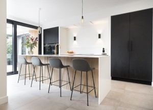 Luxe maatwerk keuken in zwart wit | Kitchenstudio - Kitchenstudio