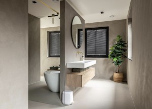 Gietvloeren in de badkamer: strak design en praktisch comfort