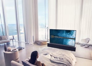 Wannahaves: nieuwste oprolbare flatscreen - 