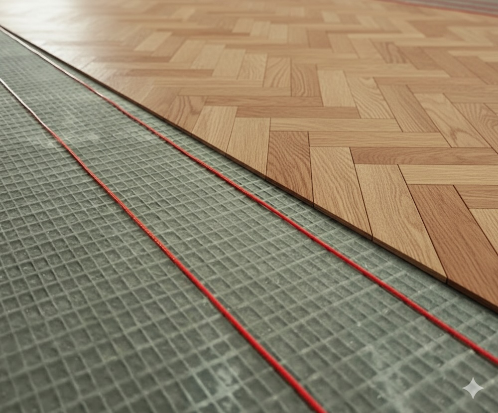 Parket en vloerverwarming | Speedheat