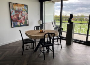 Ronde boomstamtafel | Puurteak - Puurteak