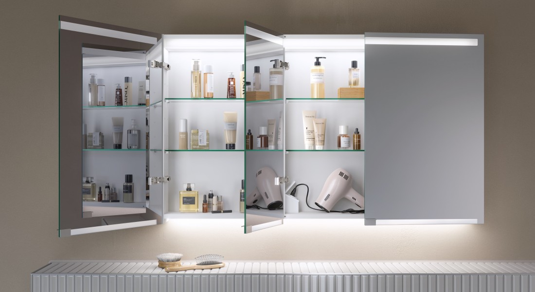Grote spiegelkast voor de badkamer? Geberit biedt ruimte én gemak