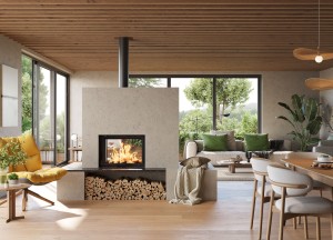 De Lina collectie van Schmid: moderne inbouwhaarden met mooi vuurzicht - Schmid via HIH