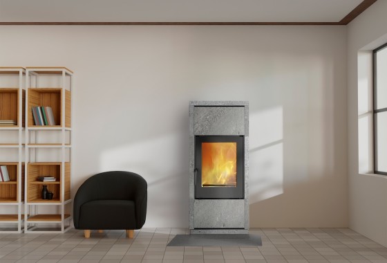 Duurzame warmte met een Finse speksteenkachel