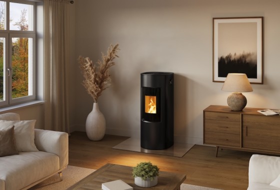 RIKA VIVO, de stille pelletkachel met stijl