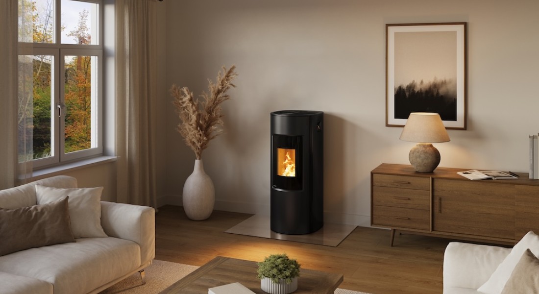 RIKA VIVO, de stille pelletkachel met stijl RIKA VIVO, de stille pelletkachel met stijl