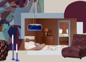 Moodboard Monday: Burgundy & blauw in balans - 