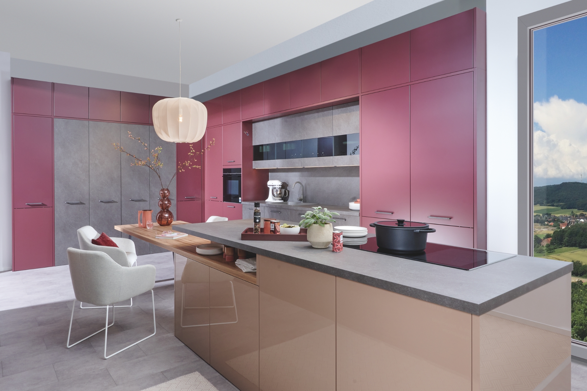 Kleurrijke keuken | Brigitte Keukens