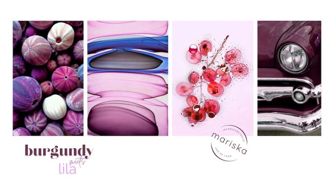 Moodboard Monday: Burgundy meets lila