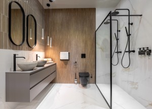 Zwarte douches en kranen: geen trend, maar tijdloos - FortiFura