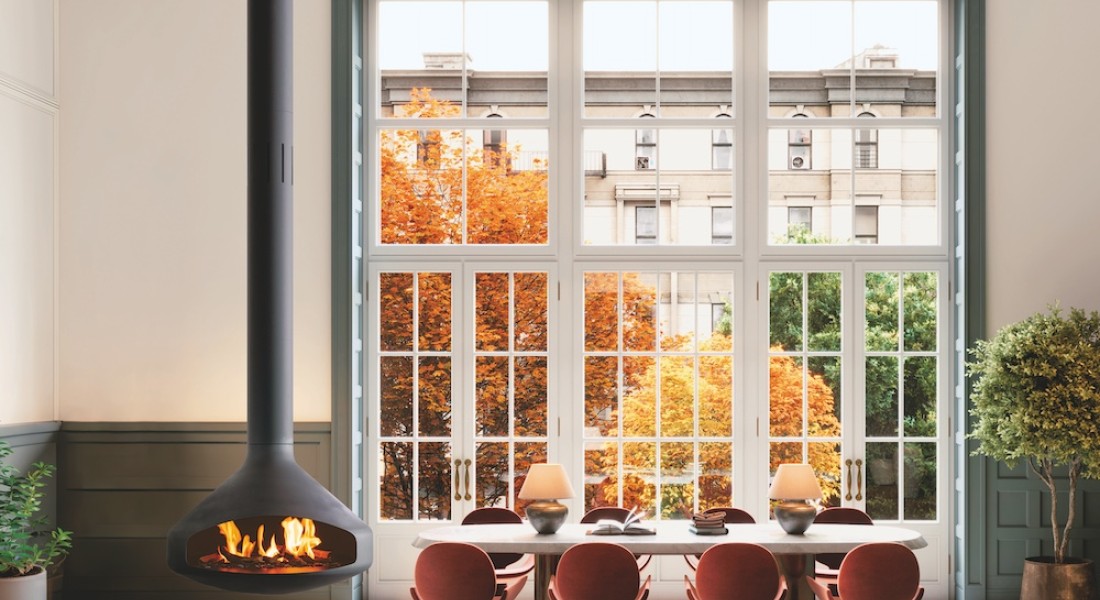 Bio-ethanol haard: echte vlammen zonder rook of rookkanaal