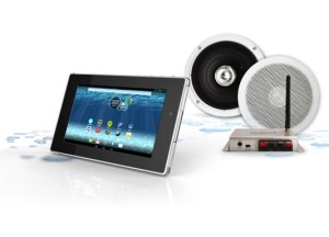 Waterdichte tablet TEC3716W met Bluetooth versterker - Aquasound