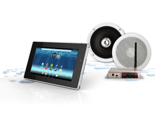 Waterdichte tablet TEC3716W met Bluetooth versterker