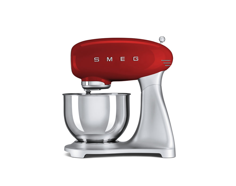 Smeg keukenmachine rood