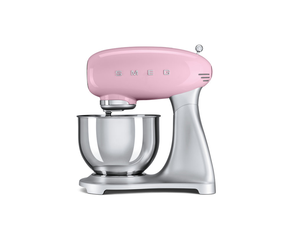 Smeg keukenmachine roze